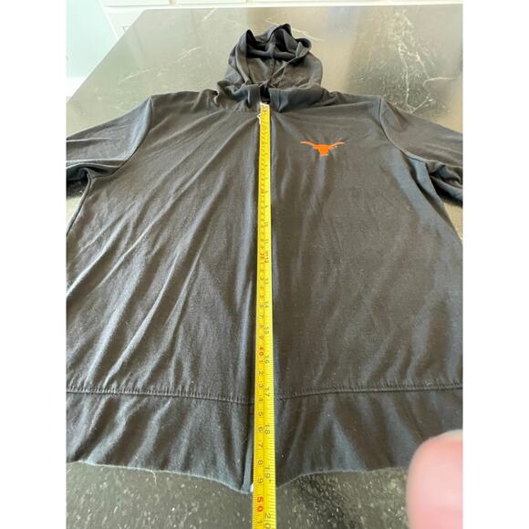 blued  kids XL Black short sleeve Univ of Tex full zip hoodie - Picture 9 of 9